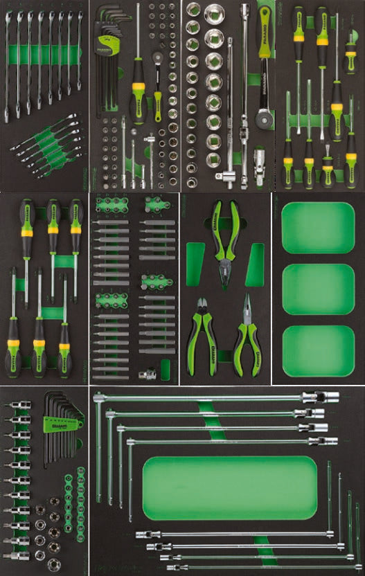 Fasano Tools Assortimento 226 Utensili In Moduli Di Gomma