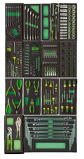 Fasano Tools Assortimento 248 Utensili In Moduli Di Gomma