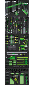 Fasano Tools Assortimento 284 Utensili In Moduli Di Gomma