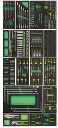 Fasano Tools Assortimento 304 Utensili In Moduli Di Gomma