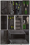 Fasano Tools Assortimento 190 Utensili In Moduli Rigidi