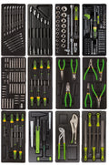 Fasano Tools Assortimento 193 Utensili In Moduli Rigidi