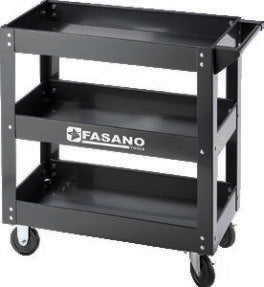 Fasano Tools Carrello Porta Attrezzi In Lamiera D’Acciaio - 730x380x780 16,4