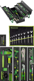 Fasano Tools Cassetta Porta-Utensili A 5 Scomparti - 104 pz