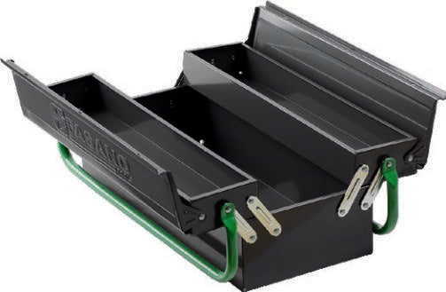 Fasano Tools Cassetta Porta-Utensili A 3 Scomparti - 430x160x200
