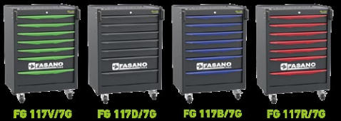 Fasano Tools Cassettiera Mobile A 7 Cassetti - 680x460x968,5 51