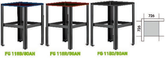 Fasano Tools Struttra Base Per Configurazione Angolare - 726x726x970