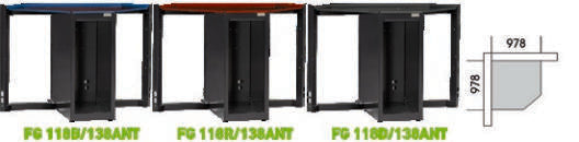 Fasano Tools Struttra Base Per Configurazione Angolare - 978x978x990