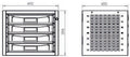 Fasano Tools Modulo Dotato Di 4 Valigette Portaminuterie - 490x400x398 15,1