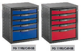 Fasano Tools Base Con 5 Cassetti - 490x400x564 27,1