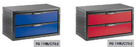 Fasano Tools Cassettiera A 2 Cassetti - 735x400x398 21,2