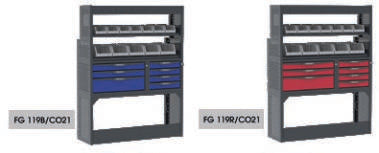 Fasano Tools Arredamento furgon - 1225x400x1592 92,4