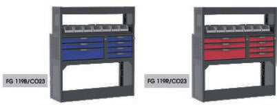 Fasano Tools Arredamento furgon - 1225x400x1360 81,8
