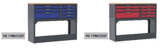 Fasano Tools Arredamento furgon - 1225x400x980 71,6