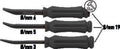 Fasano Tools Set 3 Mini Leve Con Estremità Inclinata