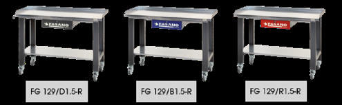 Fasano Tools Banco Da Lavoro 1.5Mt Dotato Di 1 Cassetto E Ruote Girevoli - 3001 1500x745x880 2000 88,5