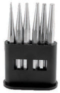 Fasano Tools Set 6 Punzoni - 1, 2, 3, 4, 5, 6mm
