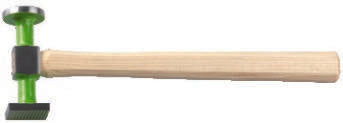 Fasano Tools Martello Con Testa Tonda Piana E Quadrata Zigrinata - 40 38