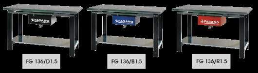 Fasano Tools Banco Da Lavoro 1.5Mt Con Vasca Di Raccolta - 3001 1500x745x920 85