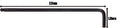 Fasano Tools Chiave Maschio A L Con Impronta Esagonale Sferica - Serie - 8.0 200.0 36.0 5