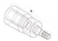 Fasano Tools Chiave A Bussola Da 3/8" Con Inserto Per Viti Ad Impronta A - 4 50.0
