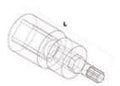 Fasano Tools Chiave A Bussola Da 3/8" Con Inserto Per Viti - 9 50.0