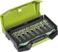 Fasano Tools Set 8 Chiavi A Bussola Da 3/8" Con Inserti Per Viti Ad - 8 TX9,TX10,TX15,TX20,TX25,TX27,TX30,TX40