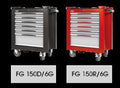 Fasano Tools Carrello Porta Utensili A 6 Cassetti - Con Anti-Ribalta