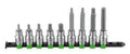 Fasano Tools Set 9 Chiavi A Bussola Da 1/2" Con Inserto Per Viti Ad - 9 4,5,6,8,10,5L,6L,8L,10Lmm