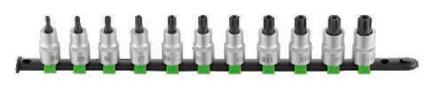 Fasano Tools Set 11 Chiavi A Bussola Da 1/2" Con Inserti Per Viti Ad - 11 RF4 - RF14