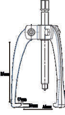 Fasano Tools Estrattore A 3 Griffe Oscillanti - 200 202 19.0 14.5 8