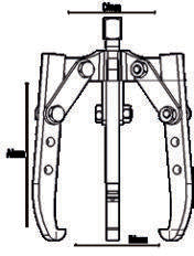 Fasano Tools Estrattore A 3 Griffe Oscillanti - 400 350 161