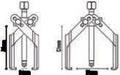 Fasano Tools Estrattore Universale A 2 Griffe - 125 80 160 125