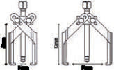 Fasano Tools Estrattore Universale A 2 Griffe - 125 80 160 125