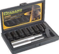 Fasano Tools Set Chiavi A Bussola Per Rimozione Dadi Ruota Antifurto
