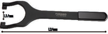 Fasano Tools Utensile Per Montaggio E Smontaggio Braccetti Sterzo - 35-45 89 1/2'' o 27 195