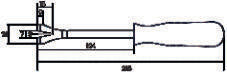 Fasano Tools Levapioli Con Manico In Abs