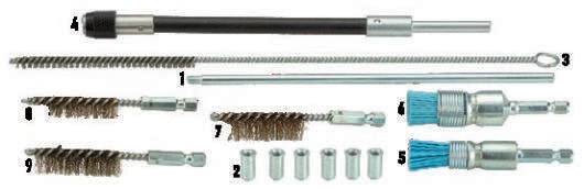 Fasano Tools Utensili Per Pulizia Sedi Iniettori - 7- Spazzola Ø 24x85L