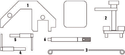 Fasano Tools Attrezzo Di Bloccaggio Dell'Albero Motore
