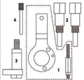 Fasano Tools Set Fasatura Motori Fiat, Alfa Romeo, Lancia, Opel - 1 Attrezzo fasatura albero motore + prigioniero