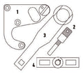 Fasano Tools Set Fasatura Motori Renault, Nissan 1.6 Dci - 2 Perno di fasatura albero motore