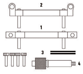 Fasano Tools Set Fasatura Motori Jeep E Chrysler 2.5 Crd / 2.8 Crd - 8 Perno bloccaggio volano (albero equilibratore)