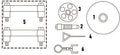 Fasano Tools Set Fasatura Audi 2.5 Tfsi / Rs Plus - 6 Perno bloccaggio tendicatena (2 pezzi)
