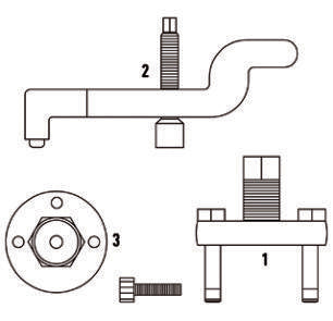 Fasano Tools Set Fasatura Motori Volkswagen 2.5 Tdi Pd