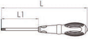 Fasano Tools Giravite Con Impronta Esagonale Sferica - 8 150 287 2