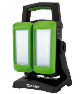 Fasano Tools Faro Da Lavoro A Doppio Corpo Illuminante - 4500/3000/1500/750 2 - 12 h 4,5 h 190x295