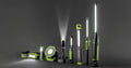 Fasano Tools Faro Ricaricabile A Led Ad Elevato Indice - 2000/1000/500 lm 2 - 8 h 3,5 h 115x190