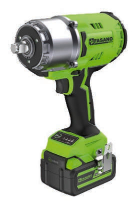 Fasano Tools Avvitatore A Impulsi Ad Alta Coppia Attacco 1/2'' - 18V - 0-1800 950 1800