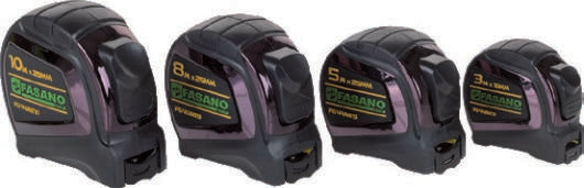 Fasano Tools Flessometro Con Cassa In Abs Anti-Shock E Nastro - 8 25