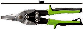 Fasano Tools Cesoie A Doppia Leva E Lame In Acciaio Inox Dritte - 252 21mm